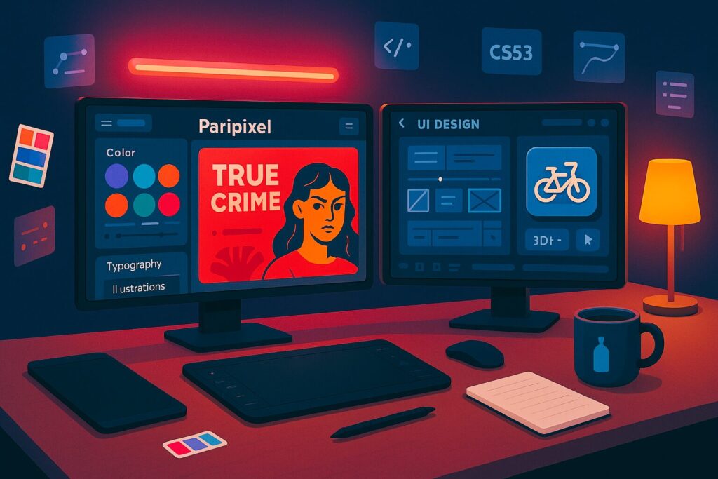 Top Graphic Design & UI/UX Elements Shaping 2025